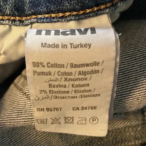 * NWOT* Mavi | Star Iconic High-Rise Mom Jeans - Picture 12 of 13